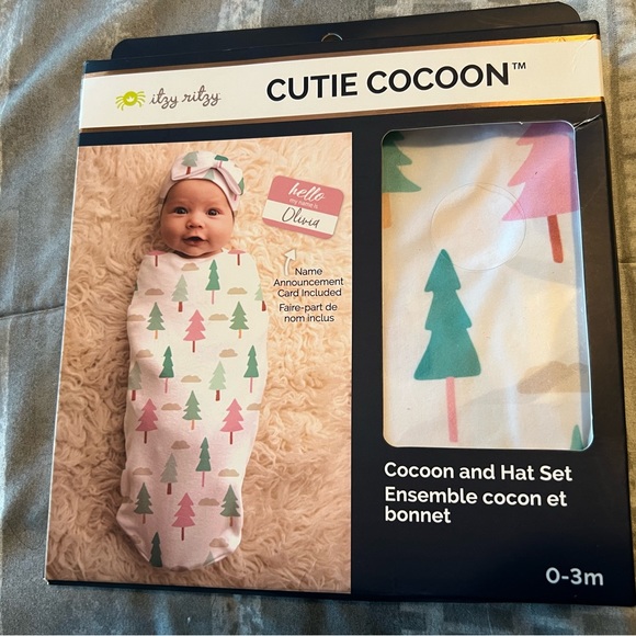 Itzy Ritzy Other - Itzy Ritzy Cutie Cocoon Swaddle